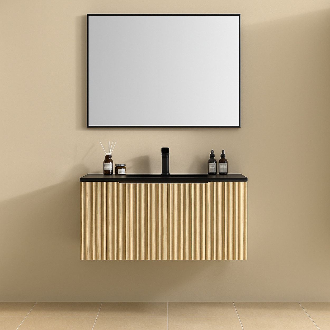 Wiesbaden Ribbella Badmeubel compleet 100cm